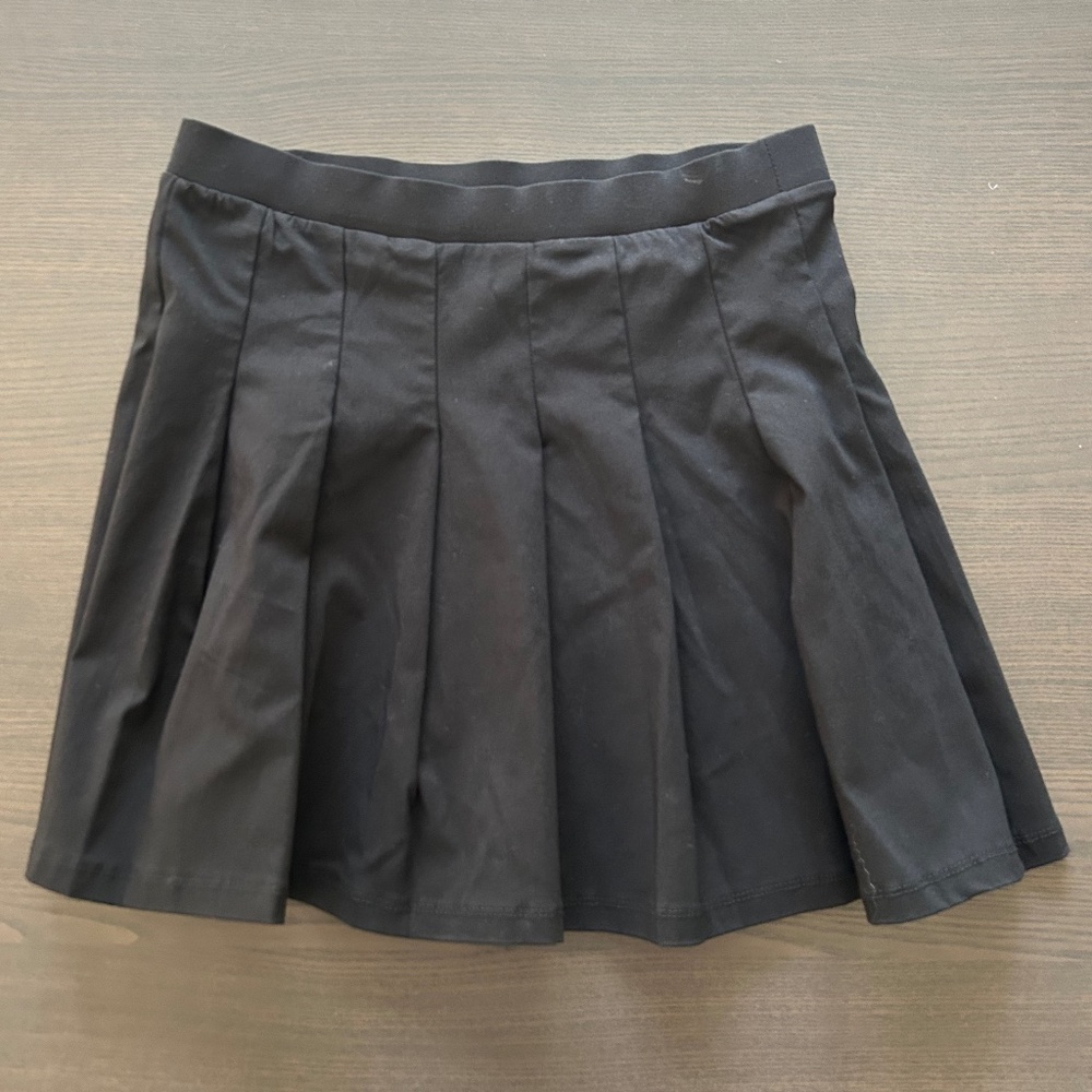 Originality Black Pleated Skirt Womens Medium